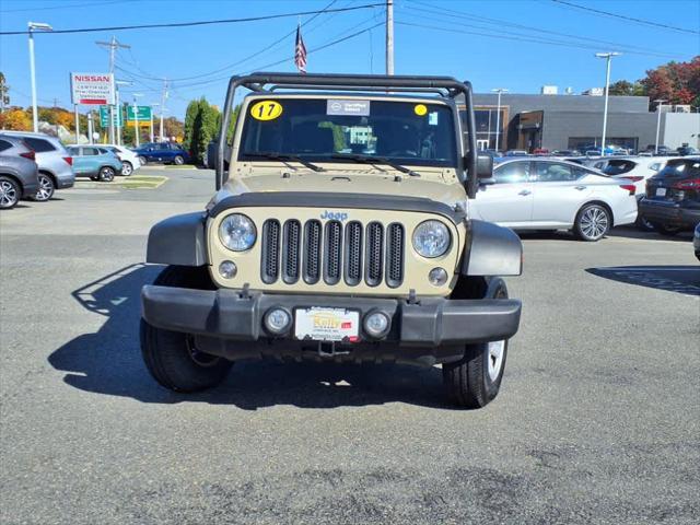 used 2017 Jeep Wrangler car, priced at $20,264