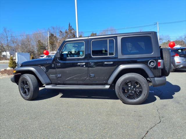 used 2020 Jeep Wrangler Unlimited car, priced at $35,196