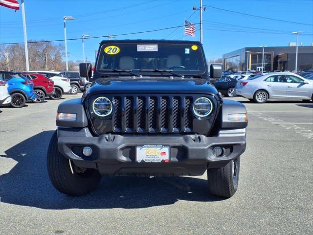 used 2020 Jeep Wrangler Unlimited car, priced at $35,196