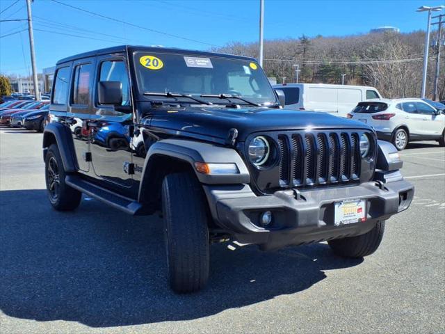 used 2020 Jeep Wrangler Unlimited car, priced at $35,196