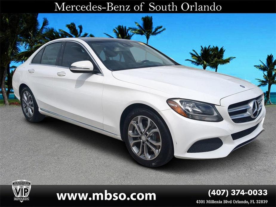 used 2016 Mercedes-Benz C-Class car, priced at $10,176