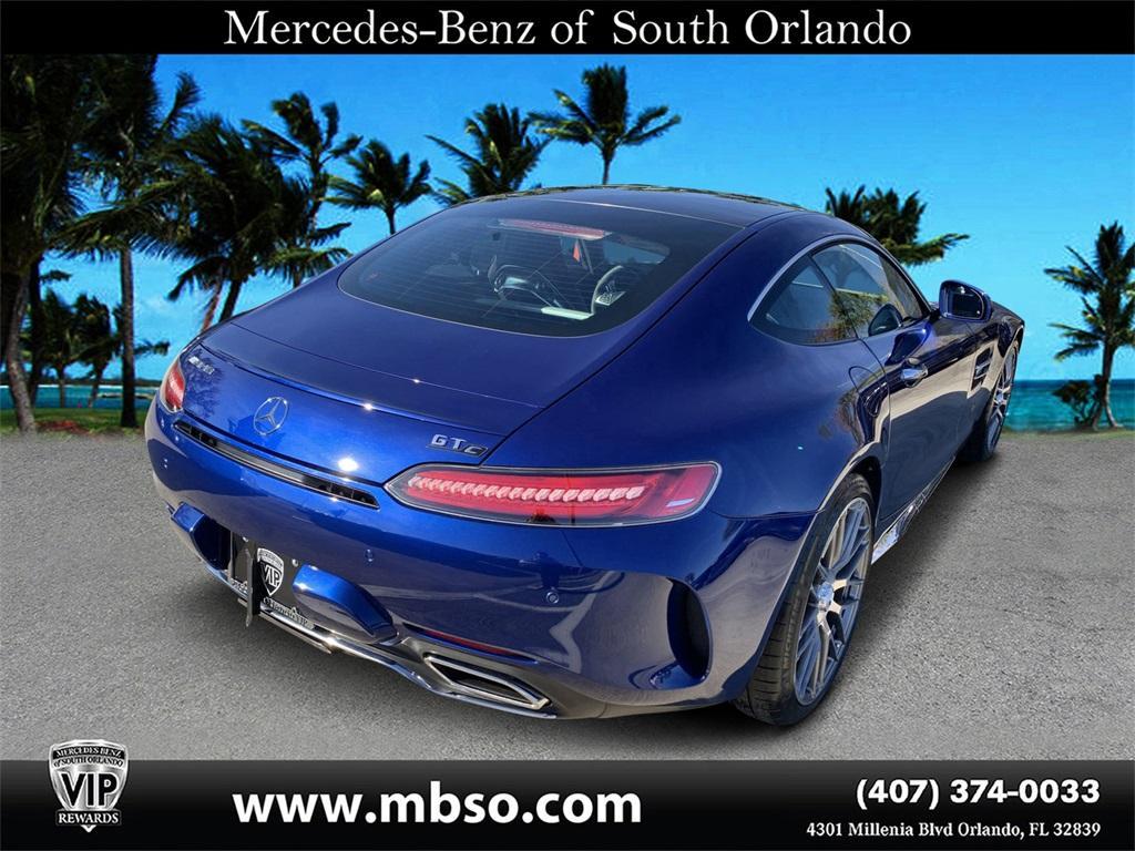 used 2018 Mercedes-Benz AMG GT car, priced at $91,999