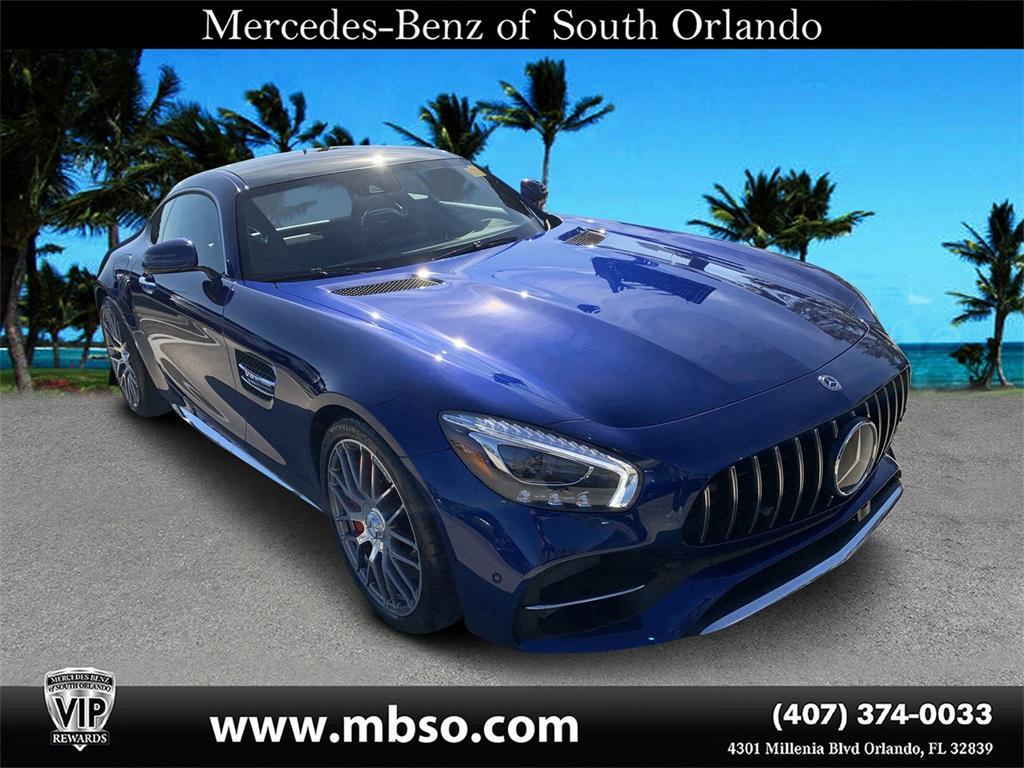 used 2018 Mercedes-Benz AMG GT car, priced at $91,999