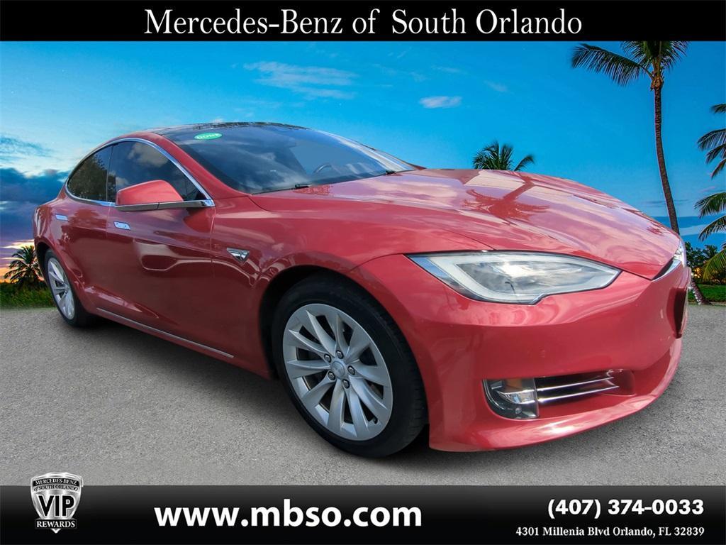 used 2016 Tesla Model S car, priced at $18,499