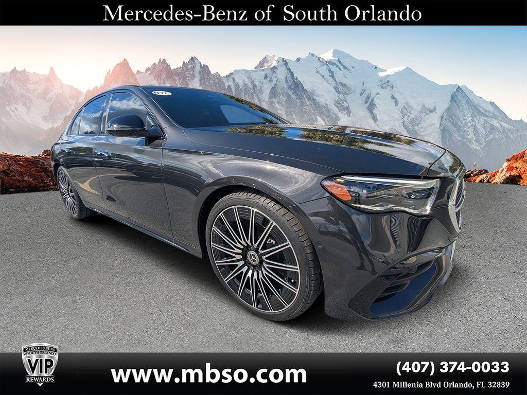 used 2025 Mercedes-Benz E-Class car, priced at $64,999