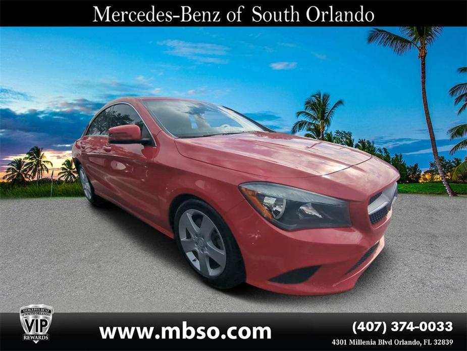 used 2016 Mercedes-Benz CLA-Class car, priced at $9,999