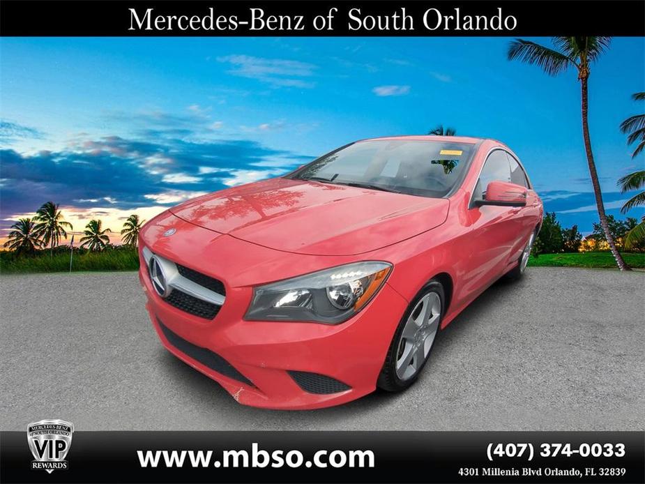 used 2016 Mercedes-Benz CLA-Class car, priced at $9,999