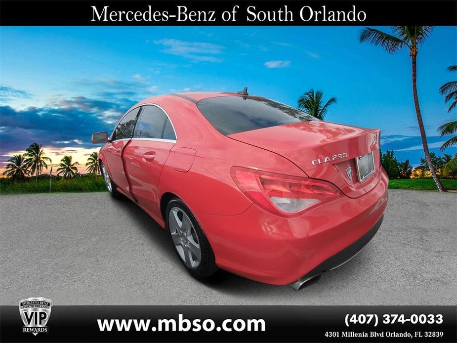 used 2016 Mercedes-Benz CLA-Class car, priced at $9,999