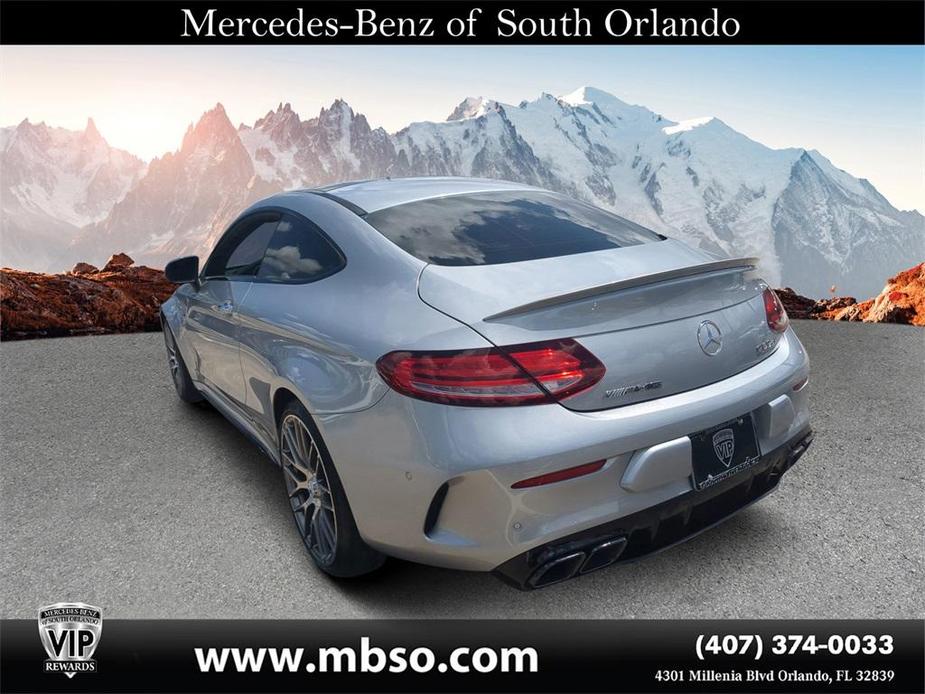 used 2023 Mercedes-Benz AMG C 63 car, priced at $79,999