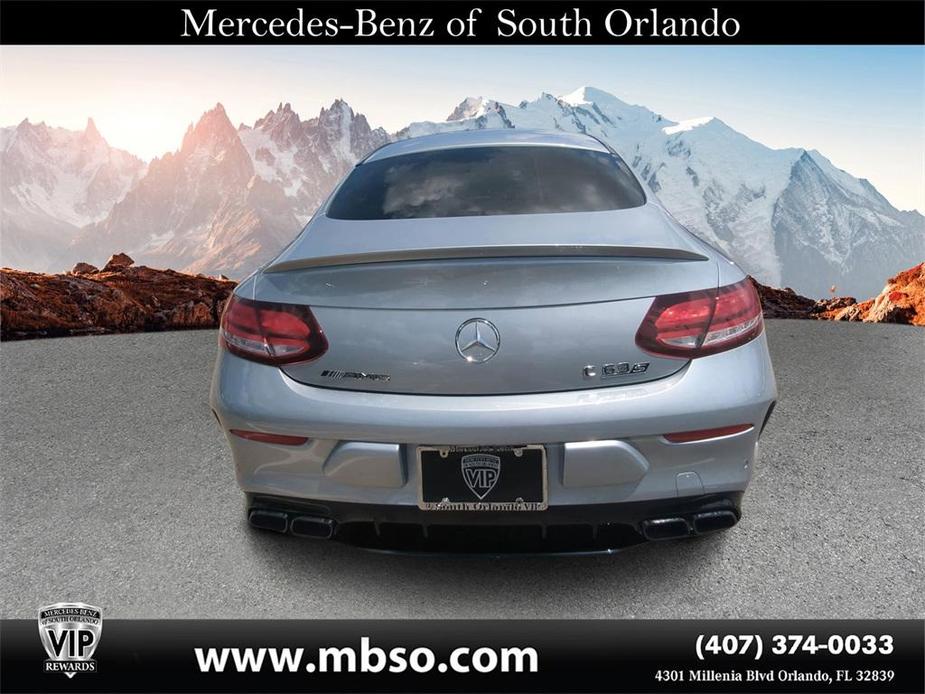 used 2023 Mercedes-Benz AMG C 63 car, priced at $79,999