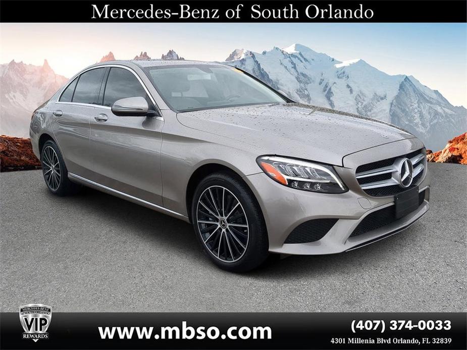 used 2020 Mercedes-Benz C-Class car, priced at $29,038