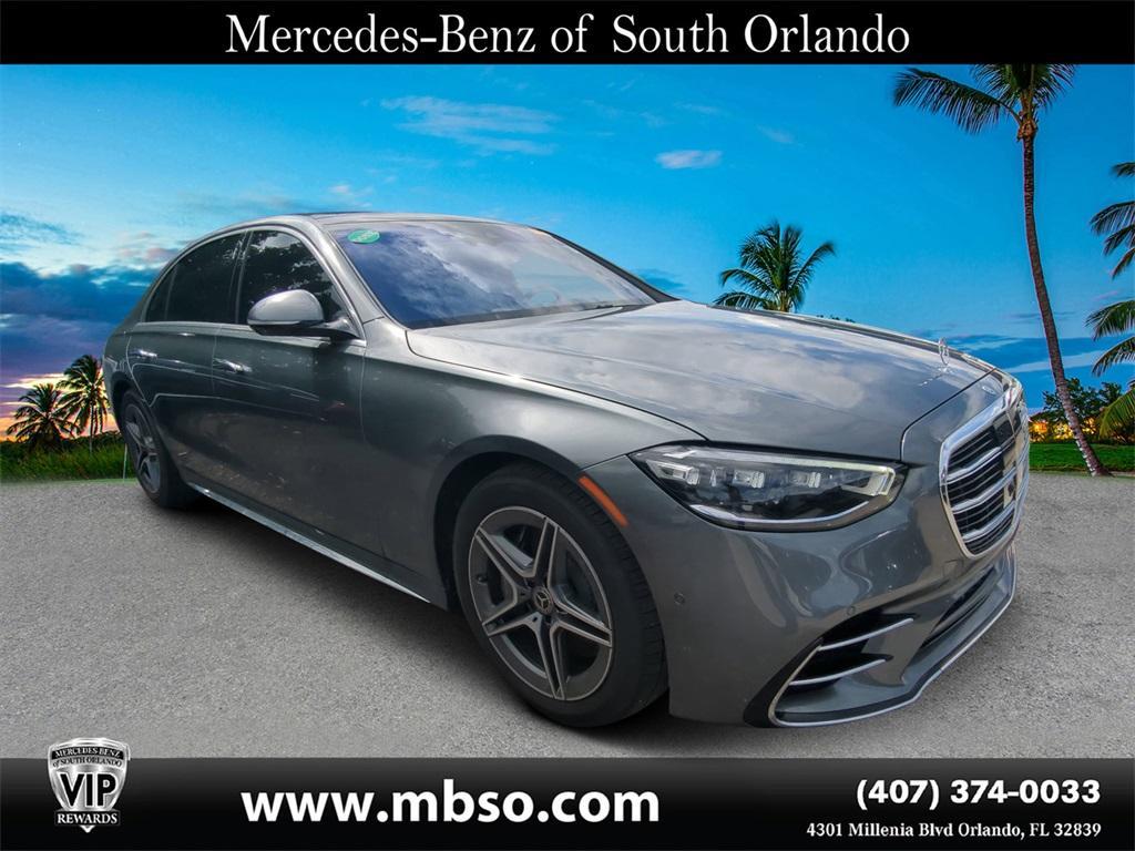 used 2024 Mercedes-Benz S-Class car, priced at $112,999