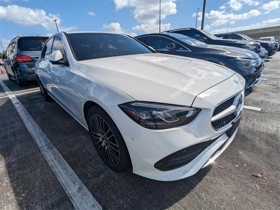 used 2024 Mercedes-Benz C-Class car, priced at $48,999