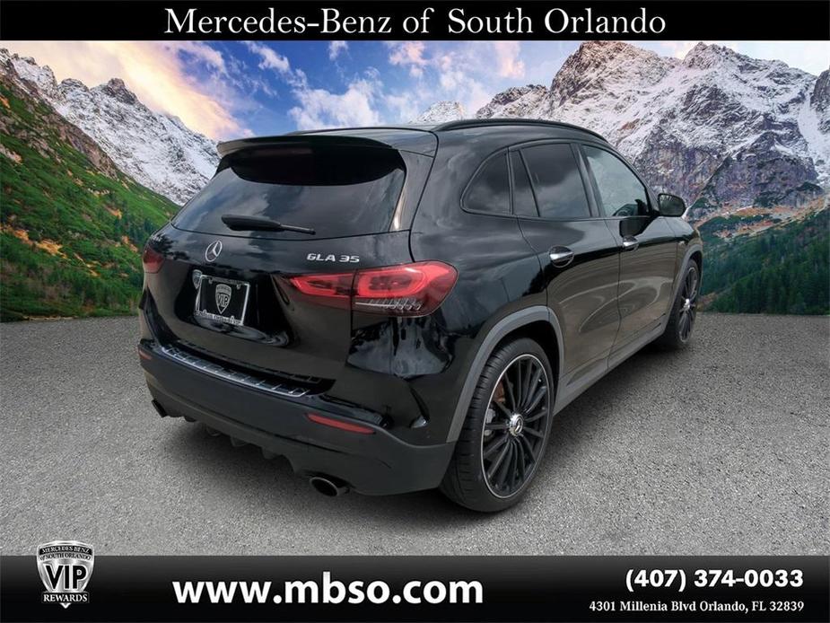 used 2021 Mercedes-Benz AMG GLA 35 car, priced at $35,499