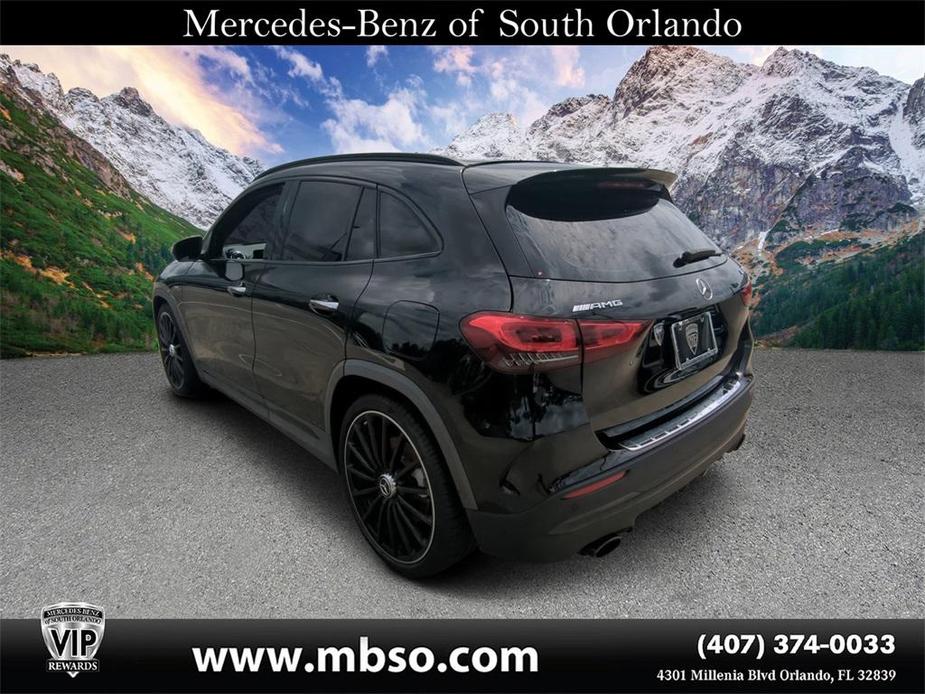 used 2021 Mercedes-Benz AMG GLA 35 car, priced at $35,499