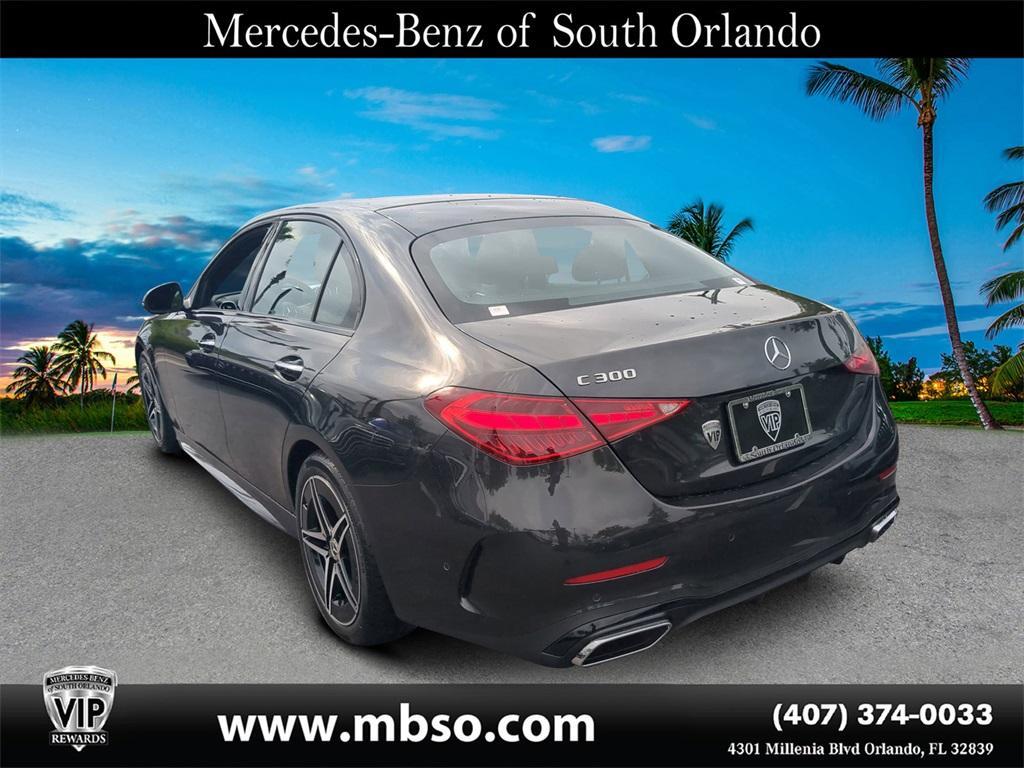 used 2024 Mercedes-Benz C-Class car, priced at $47,499