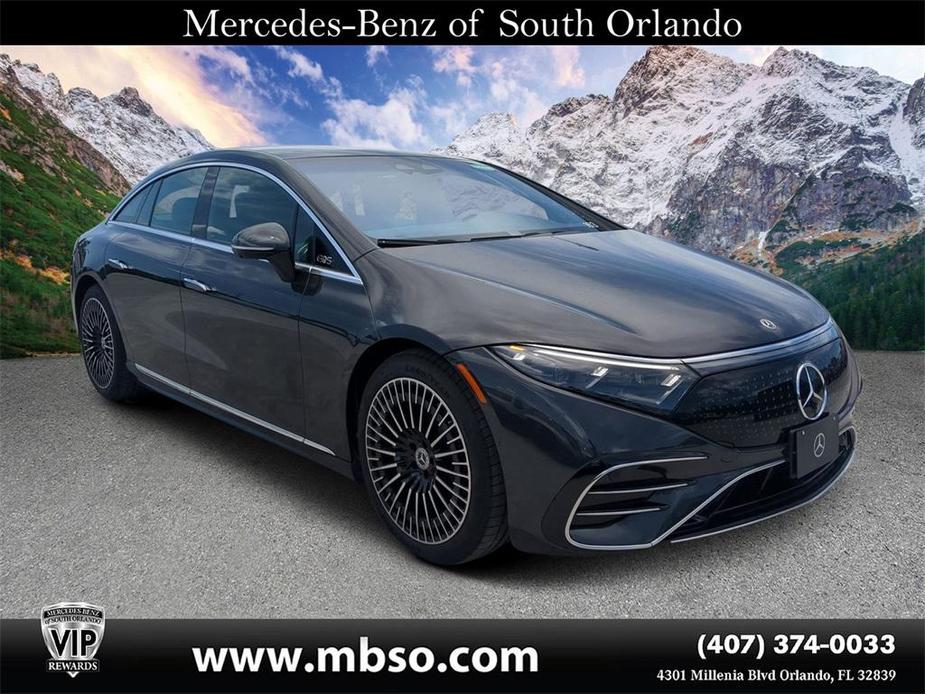 new 2024 Mercedes-Benz EQS 580 car, priced at $138,775