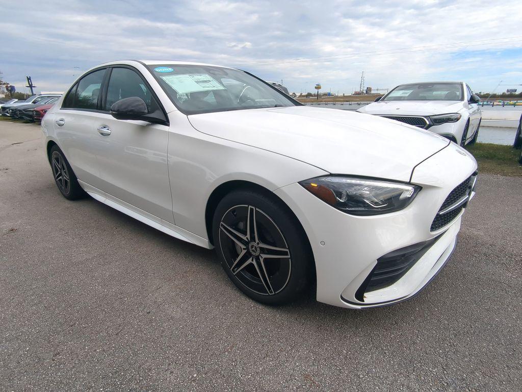 used 2025 Mercedes-Benz C-Class car, priced at $55,999
