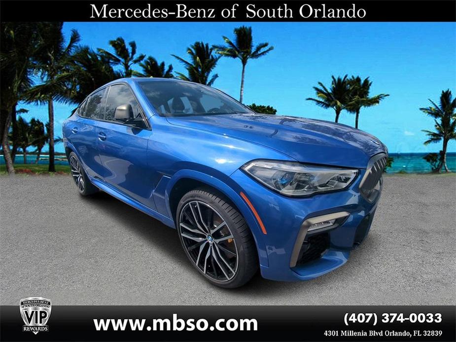 used 2020 BMW X6 car, priced at $51,999