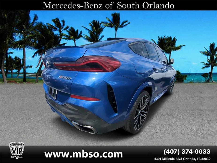 used 2020 BMW X6 car, priced at $51,999