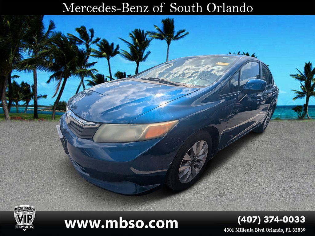 used 2012 Honda Civic car, priced at $3,441