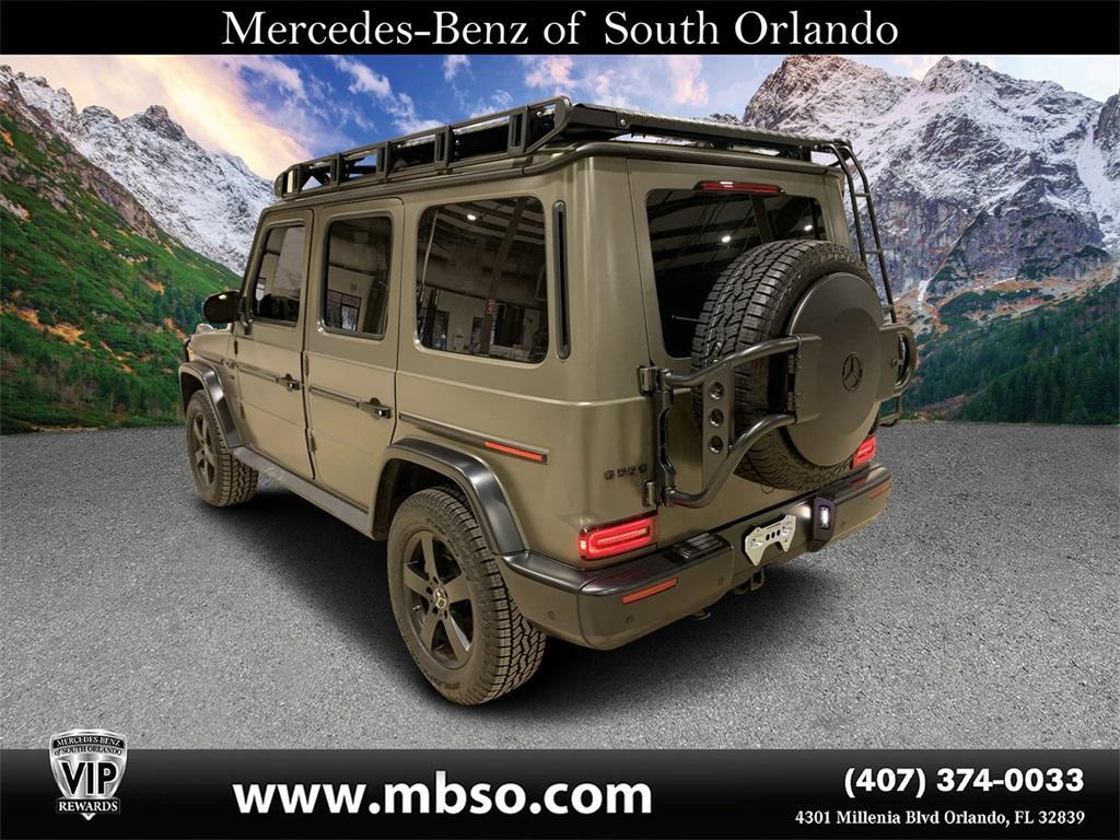 used 2022 Mercedes-Benz G-Class car, priced at $142,999