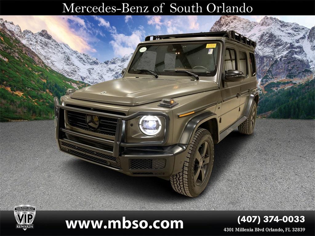 used 2022 Mercedes-Benz G-Class car, priced at $142,999