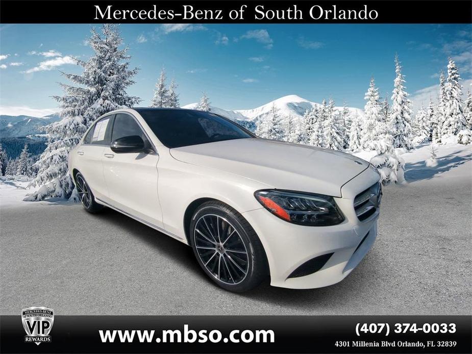 used 2020 Mercedes-Benz C-Class car, priced at $26,799