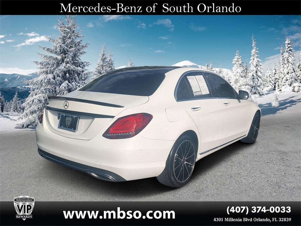 used 2020 Mercedes-Benz C-Class car, priced at $26,799