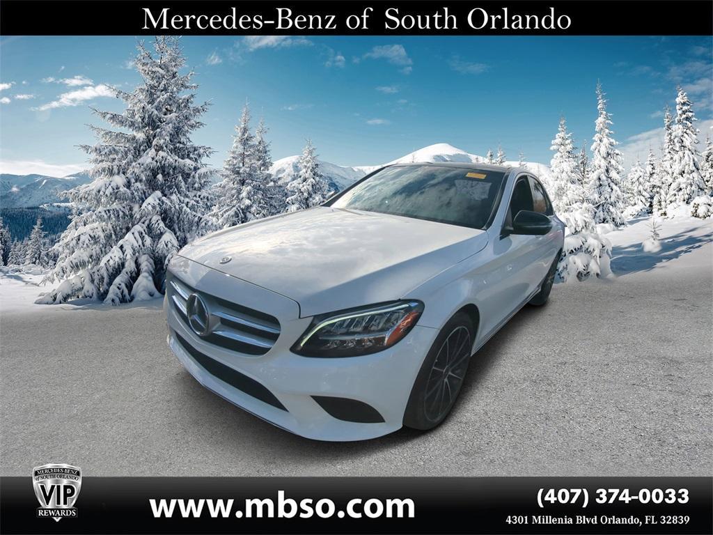 used 2020 Mercedes-Benz C-Class car, priced at $26,799