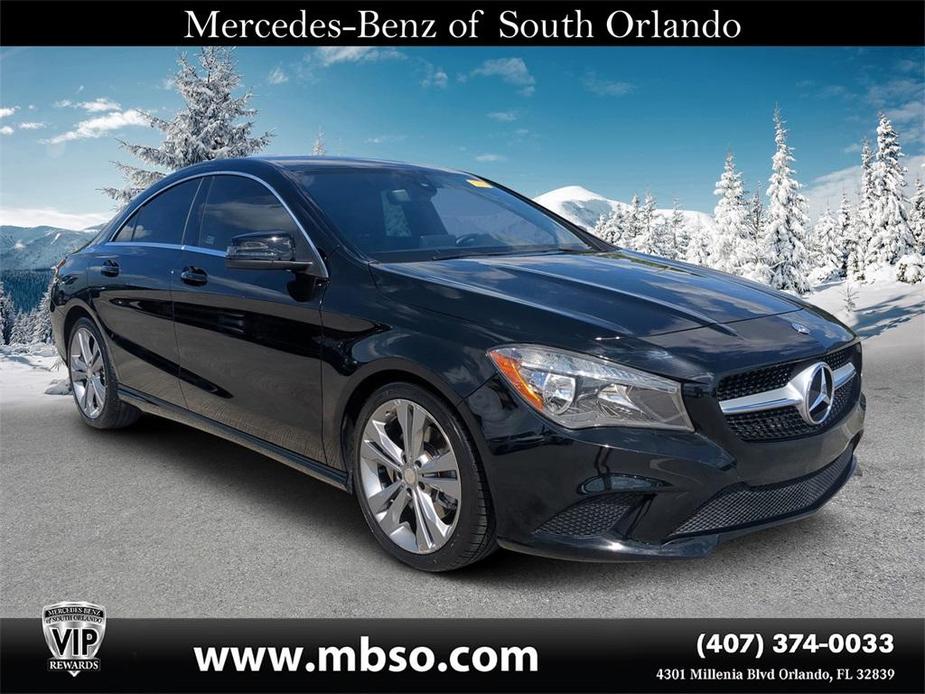 used 2015 Mercedes-Benz CLA-Class car, priced at $11,999