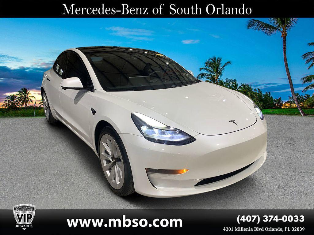 used 2021 Tesla Model 3 car, priced at $22,299