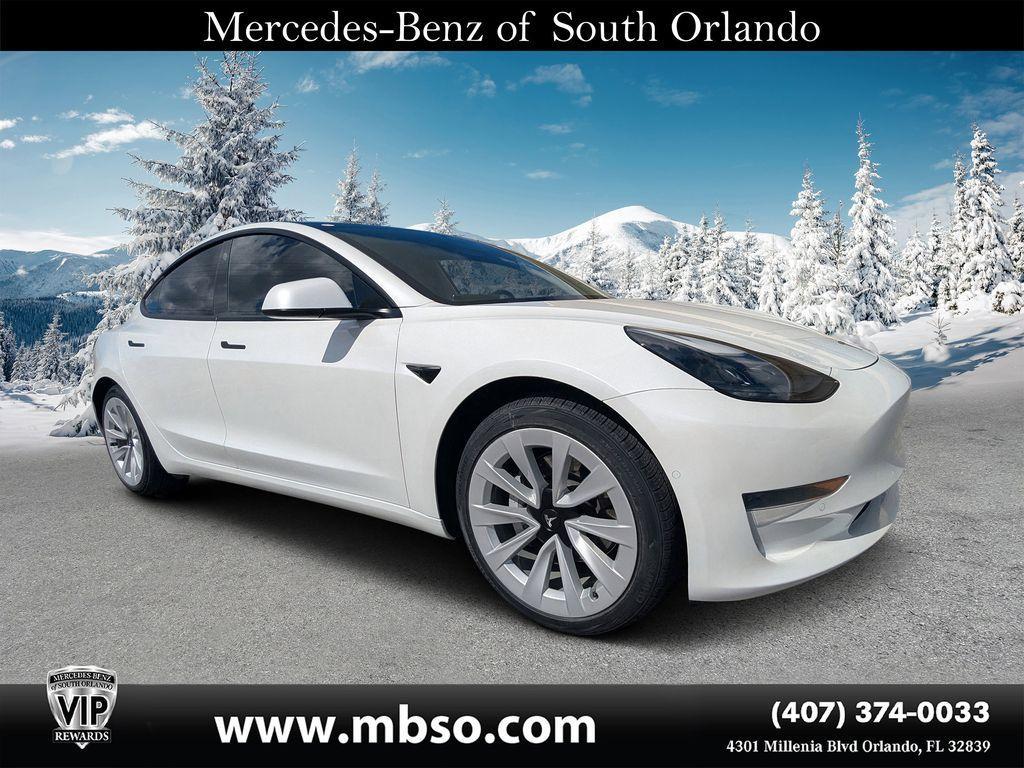 used 2021 Tesla Model 3 car, priced at $22,191