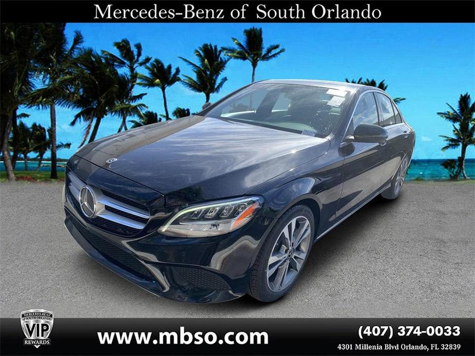 used 2021 Mercedes-Benz C-Class car, priced at $27,553