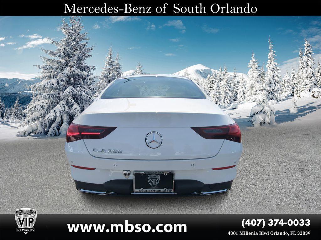 used 2025 Mercedes-Benz CLA 250 car, priced at $45,315