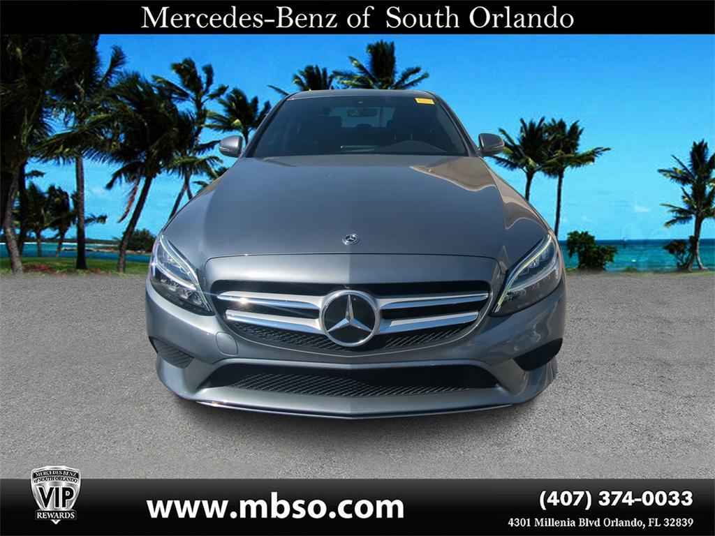 used 2021 Mercedes-Benz C-Class car, priced at $27,499