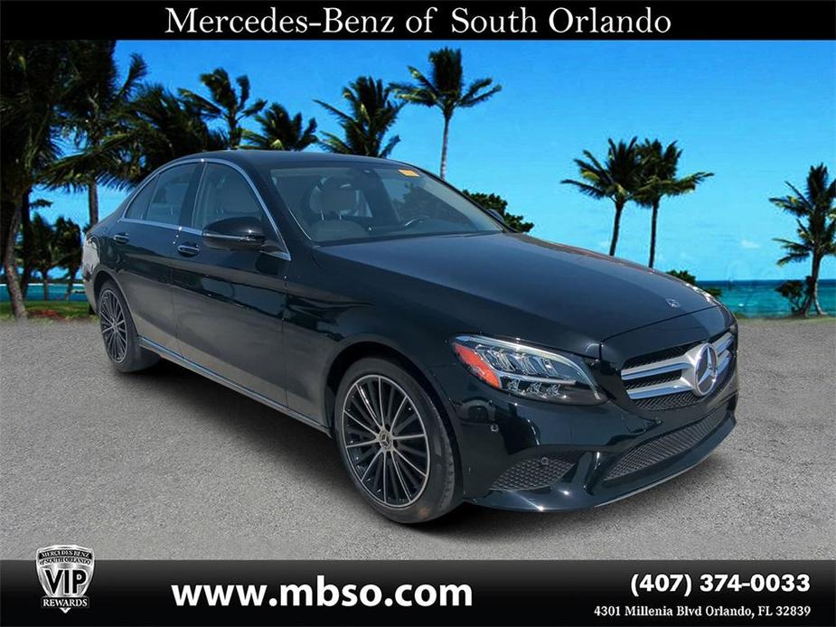 used 2021 Mercedes-Benz C-Class car, priced at $29,944