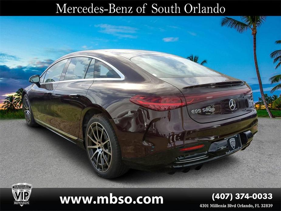 new 2024 Mercedes-Benz EQS 580 car, priced at $152,210