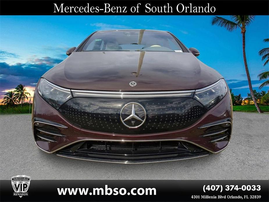 new 2024 Mercedes-Benz EQS 580 car, priced at $152,210