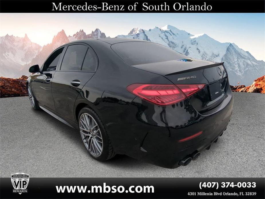 used 2025 Mercedes-Benz AMG C 43 car, priced at $66,799