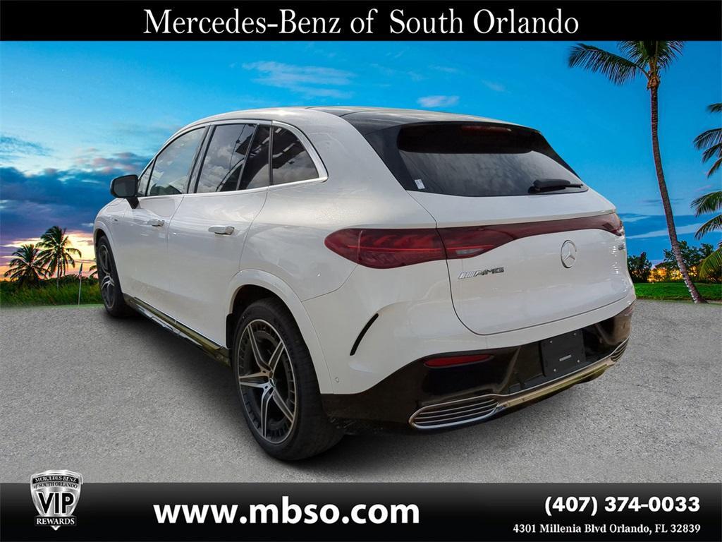 new 2024 Mercedes-Benz AMG EQE car, priced at $110,610