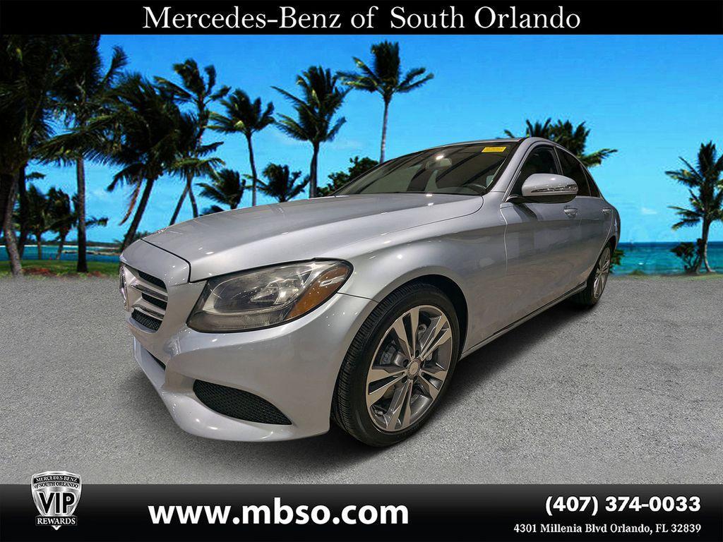 used 2017 Mercedes-Benz C-Class car, priced at $12,799