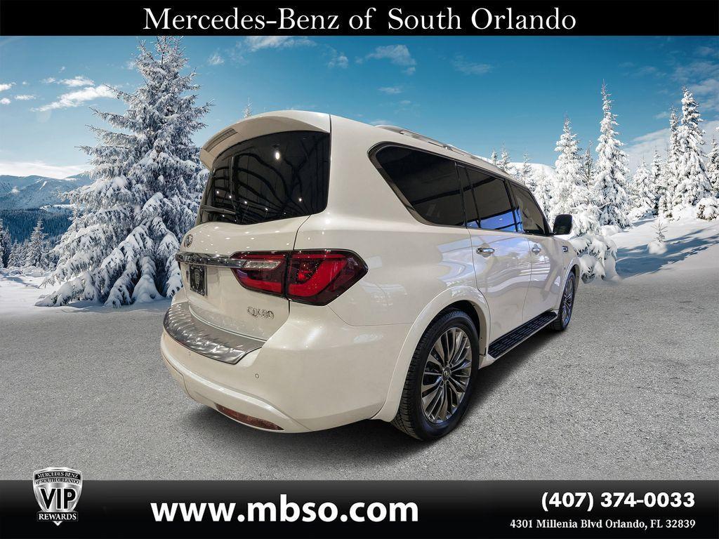 used 2020 INFINITI QX80 car, priced at $33,499