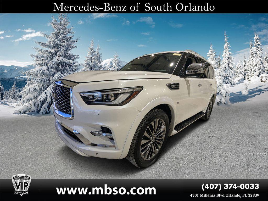 used 2020 INFINITI QX80 car, priced at $33,499