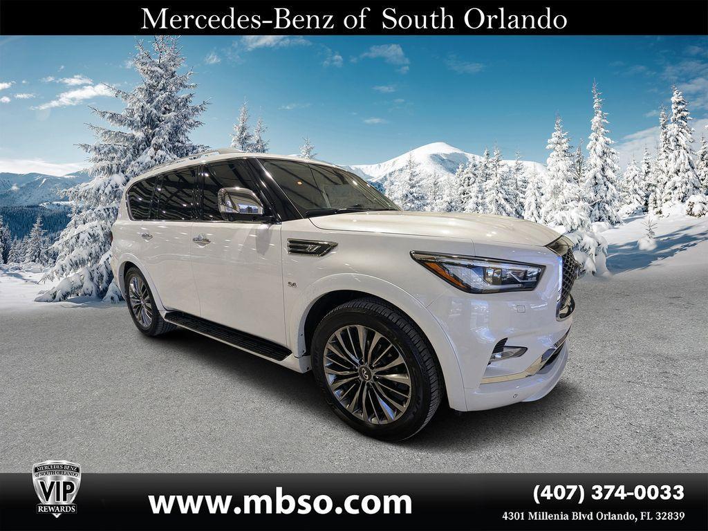 used 2020 INFINITI QX80 car, priced at $33,499