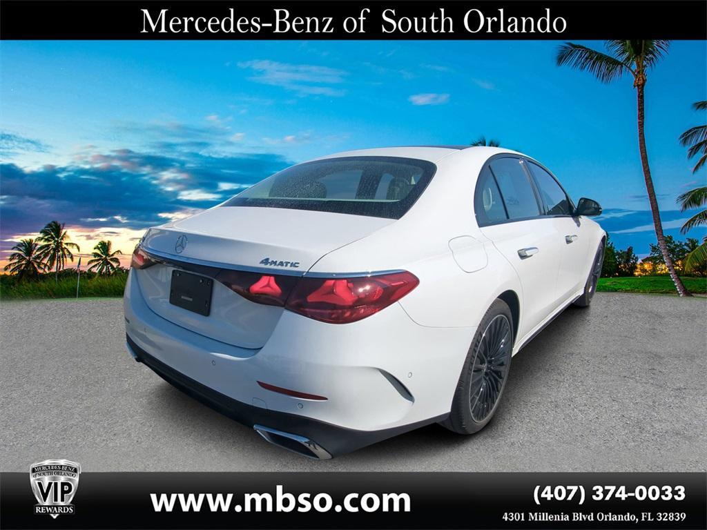 used 2024 Mercedes-Benz E-Class car, priced at $73,999