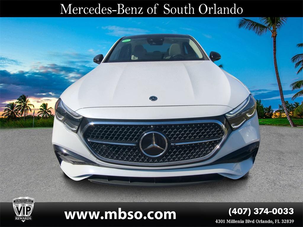 used 2024 Mercedes-Benz E-Class car, priced at $73,999