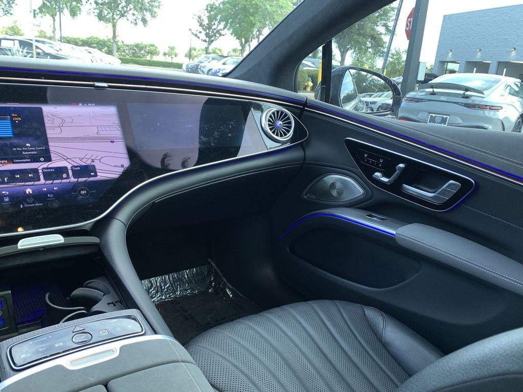 used 2022 Mercedes-Benz EQS 580 car, priced at $54,999