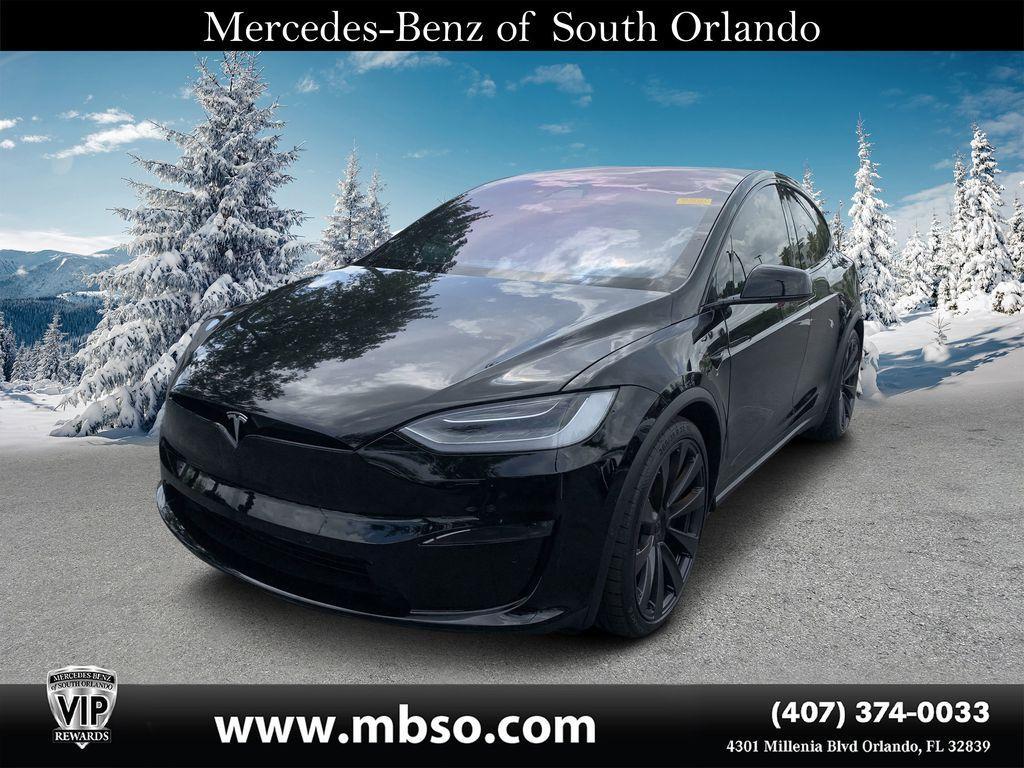 used 2022 Tesla Model X car, priced at $59,999