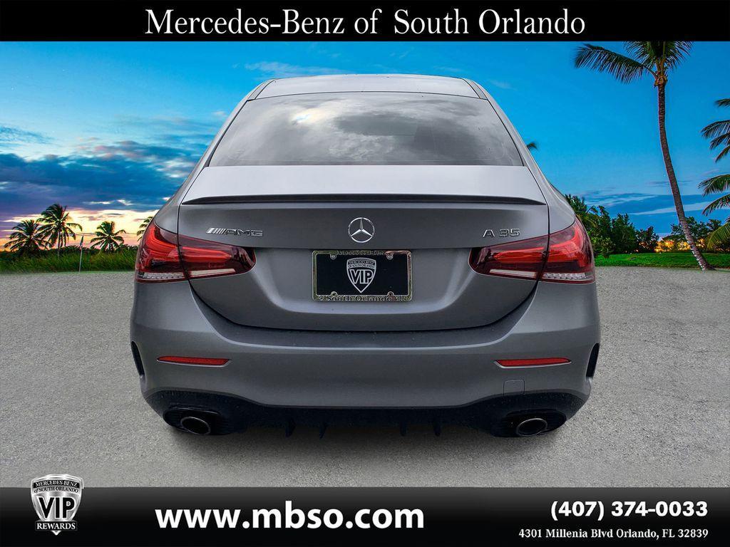 used 2021 Mercedes-Benz AMG A 35 car, priced at $35,799